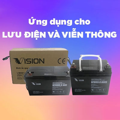 Bình Ắc Quy Vision