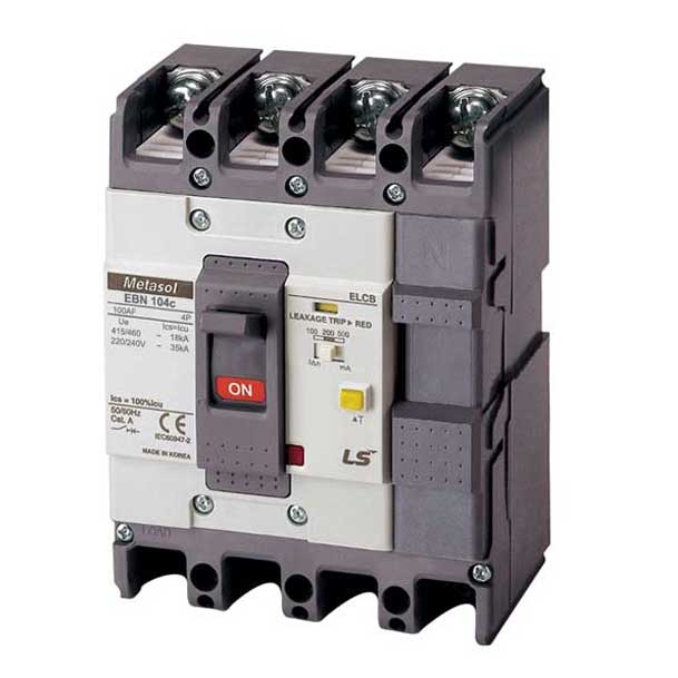 ELCB Chống Giật 4P LS EBN104c