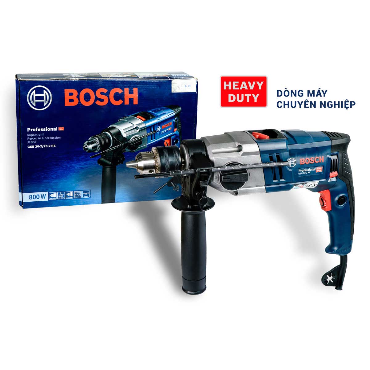 Máy khoan động lực Bosch GSB 20-2 RE