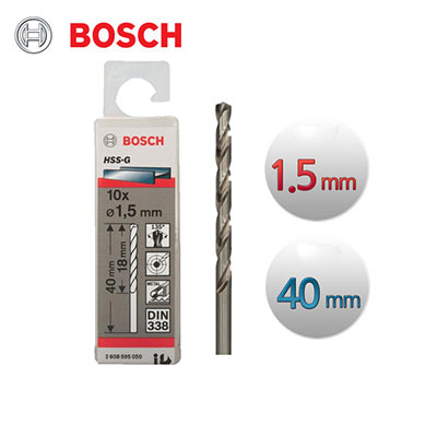Mũi Khoan Sắt D1.5 Bosch 2608595050