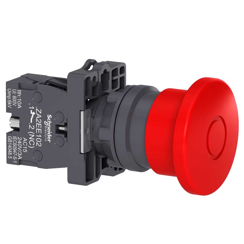 Nút Nhấn Khẩn Schneider XA2ET42