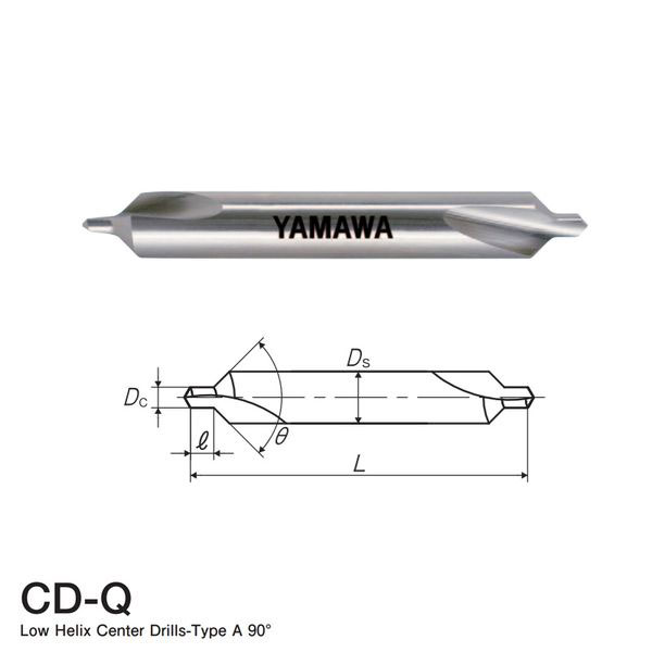 Mũi Khoan Tâm Yamawa CD-Q 1x90x4