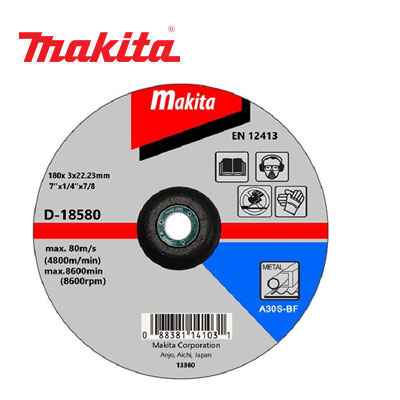 Đá cắt kim loại 180mm Makita D-18580