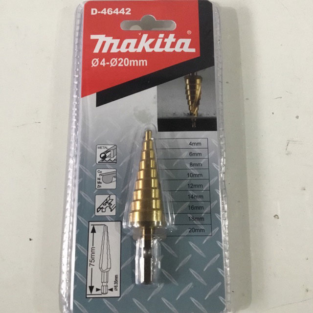 Mũi khoan bậc 4-20mm Makita D-46442