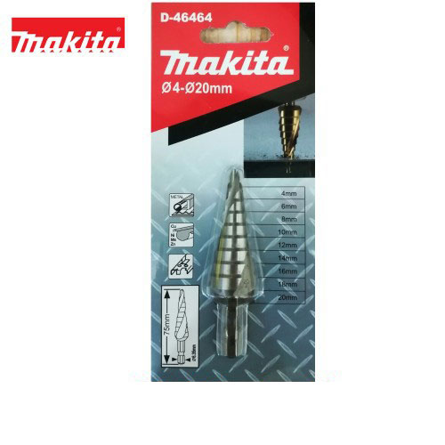 Mũi khoan bậc 4-20mm Makita D-46464