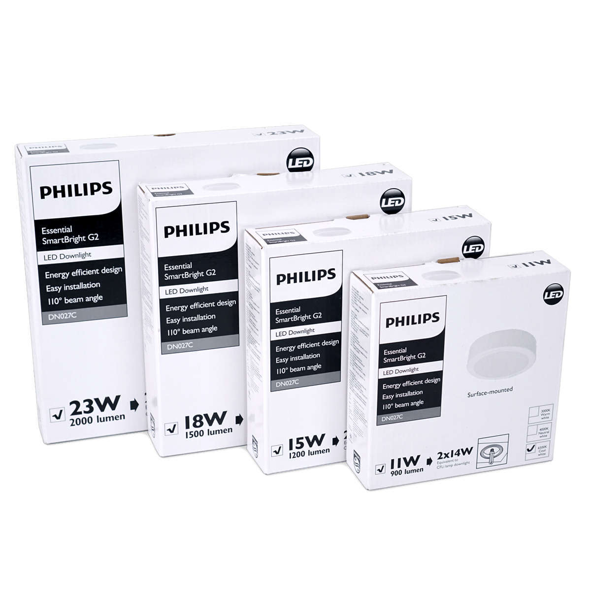 Đèn ốp trần Philips DN027C LED12 15W