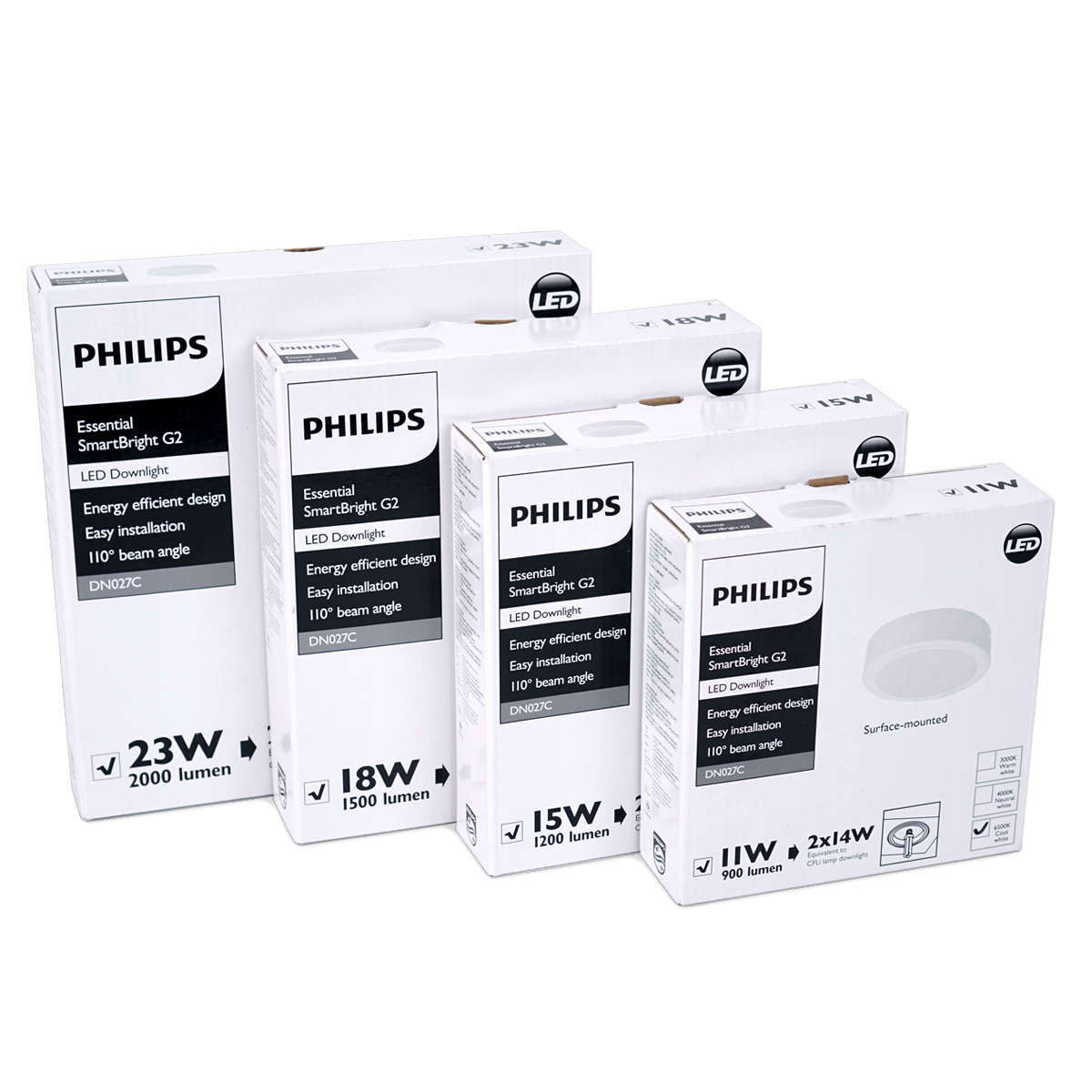 Đèn ốp trần Philips DN027C LED9 11W