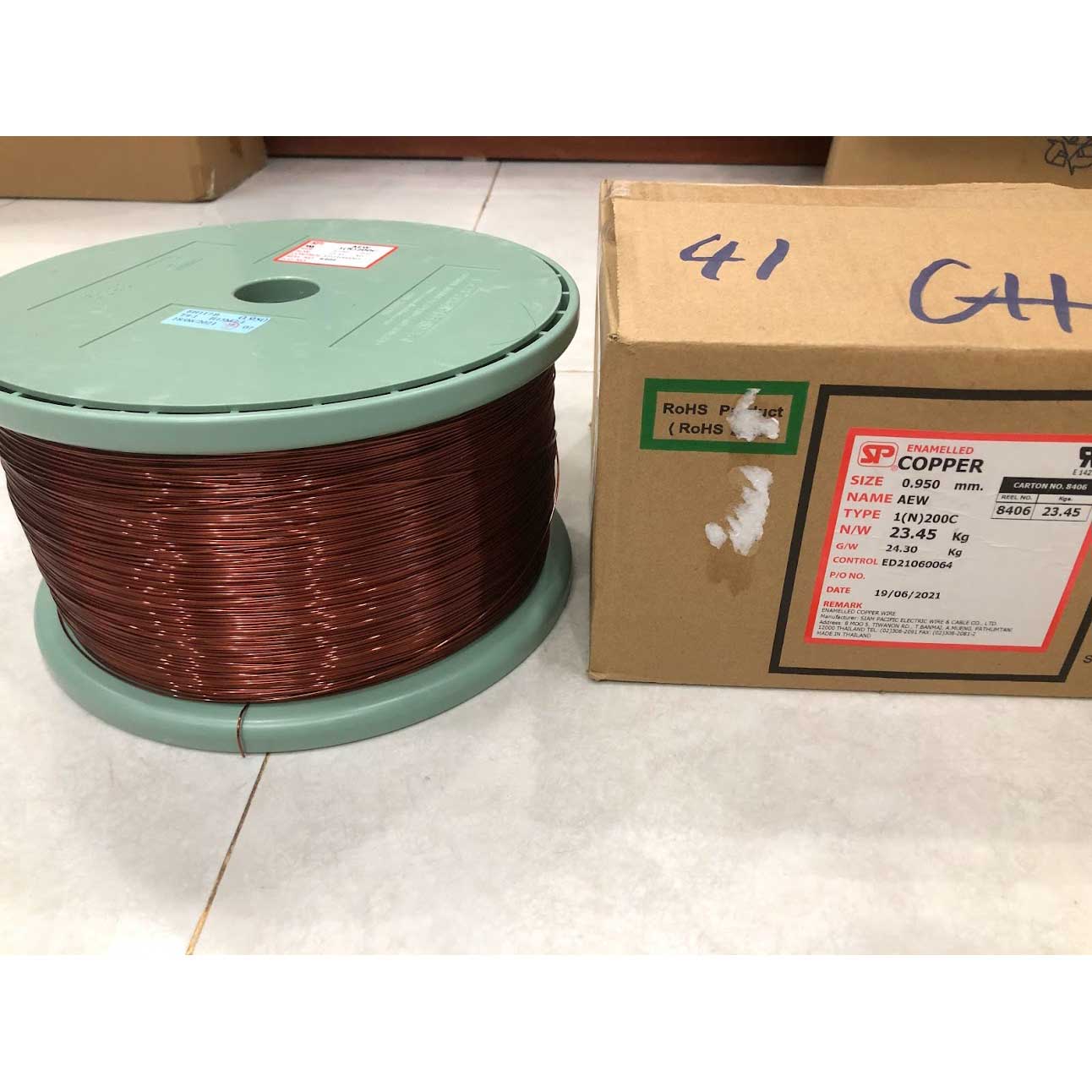 Dây Đồng Tráng Men, Chịu Nhiệt 0.5mm