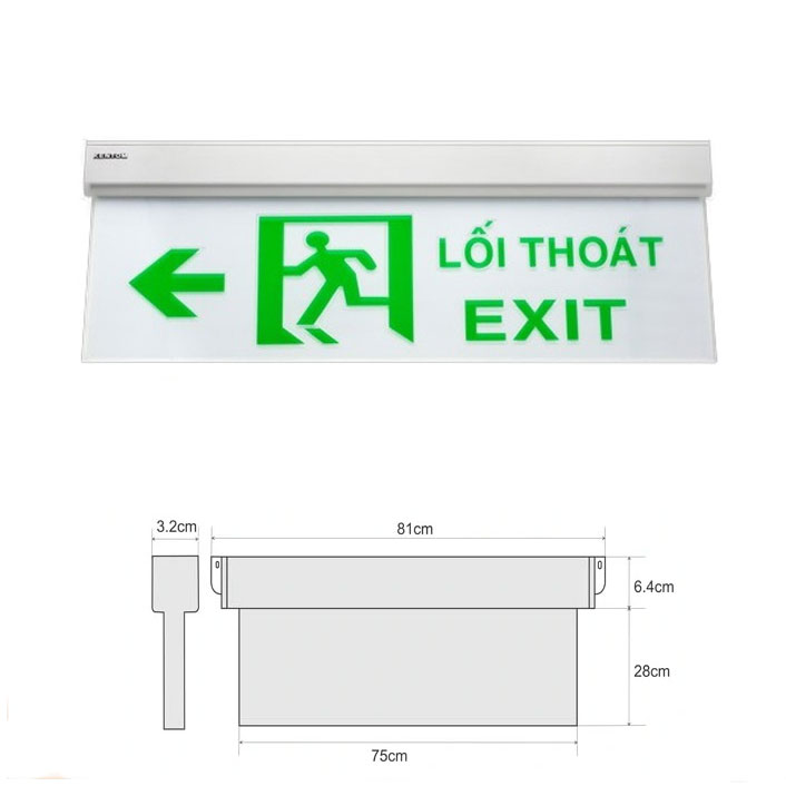 Đèn Lối Thoát Kentom KT-700