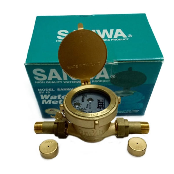 Đồng Hồ Nước SanWa SV15