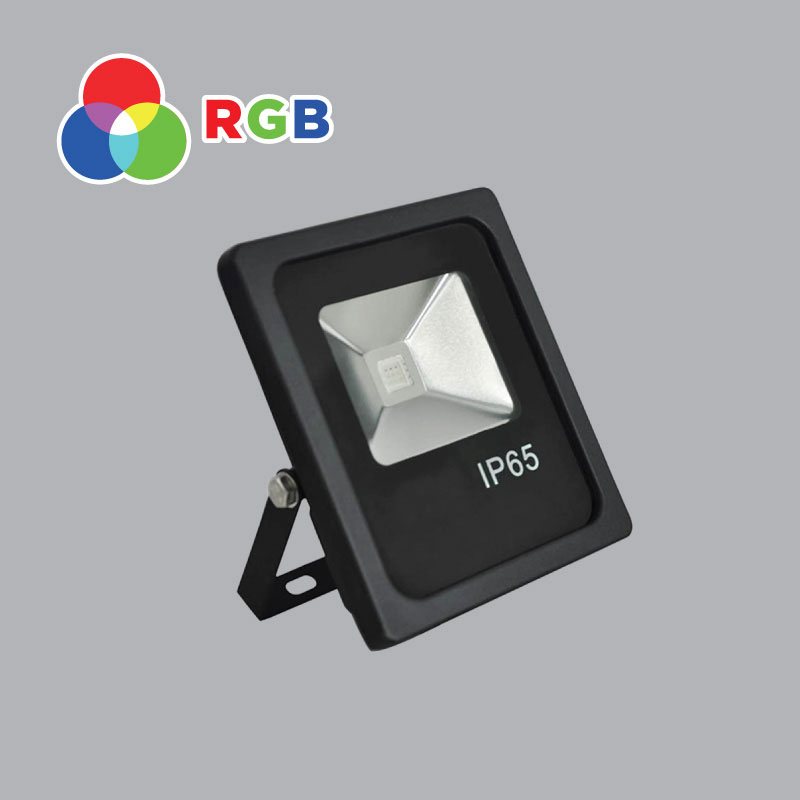 Đèn pha LED MPE 10W FLD-10RGB