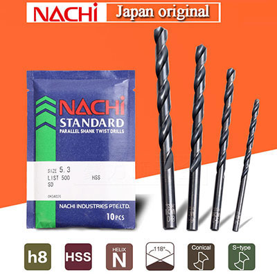 Straight Shank Drills Nachi SD12.5 List 500