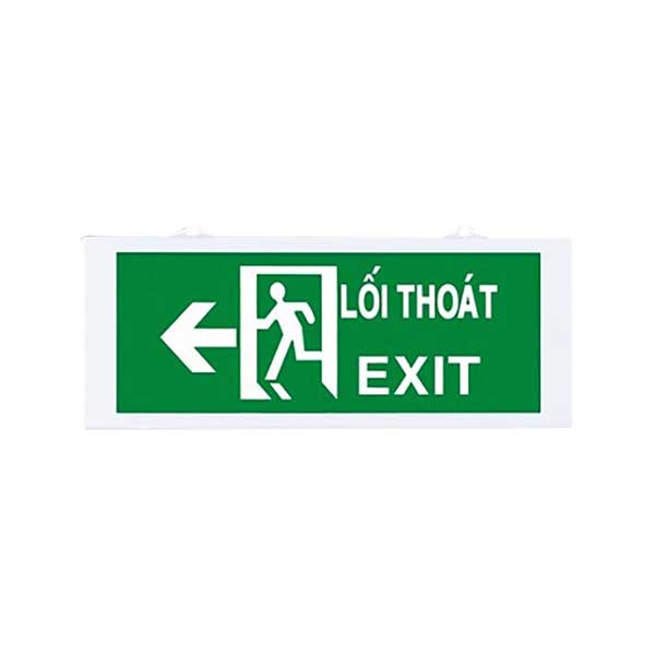 Đèn exit thoát hiểm 1 mặt Kentom KT-680