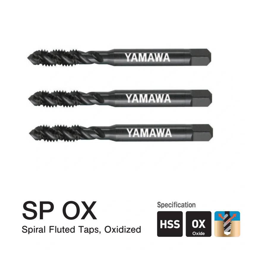 Spiral fluted tap Yamawa SP OX M2x0.4