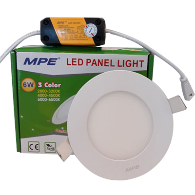 Đèn LED âm trần tròn MPE 6W RP-6N