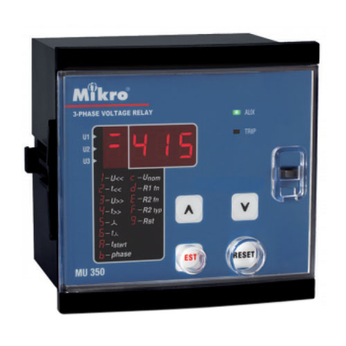 Rơ le bảo vệ điện áp Mikro MU 350-415