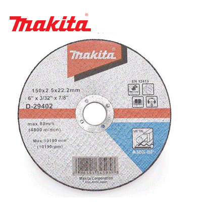 Đá cắt kim loại 150mm Makita D-29418