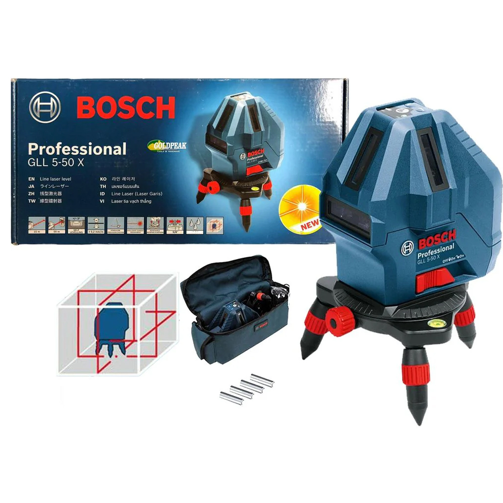 Máy Cân Mực Laser Bosch GLL 5-50 X