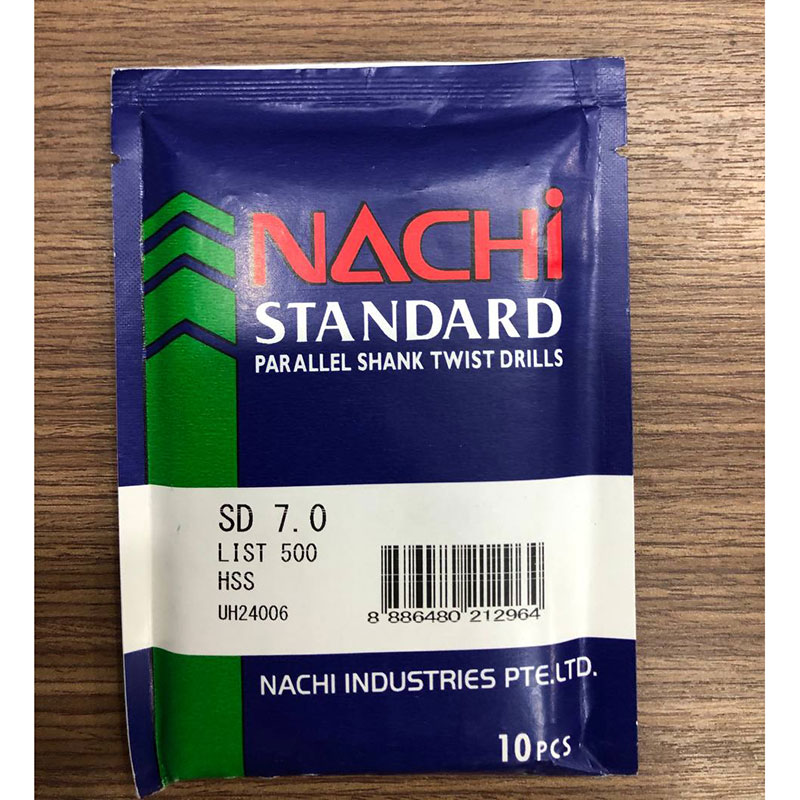 Mũi khoan kim loại Nachi SD7.0 List 500