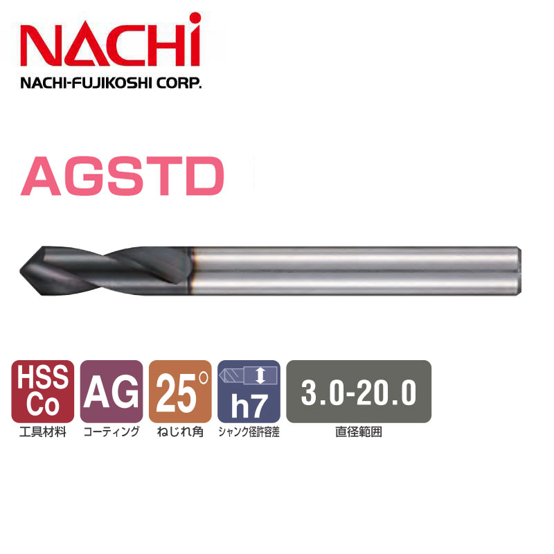 Mũi Khoan Tâm Nachi AGSTD - List 6502
