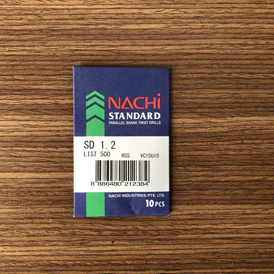 Mũi khoan kim loại Nachi SD-1.2 List 500