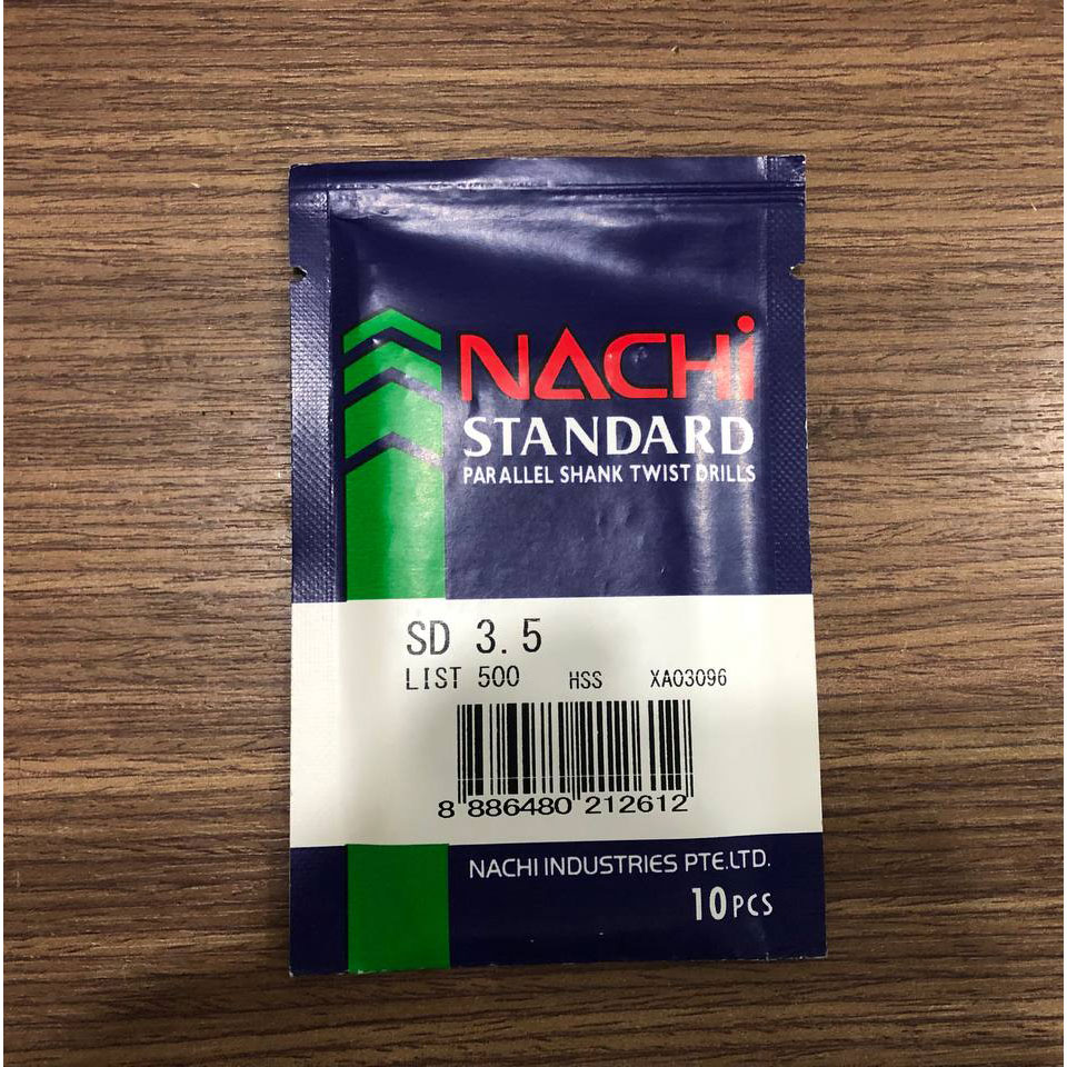 Mũi khoan kim loại Nachi SD-3.5 List 500