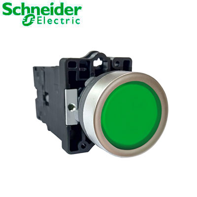 Nút nhấn có đèn Schneider XA2EW33B1