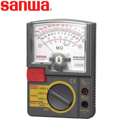 Đồng hồ đo điện trở Sanwa PDM1529S