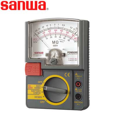 Đồng hồ đo điện trở Sanwa PDM509S