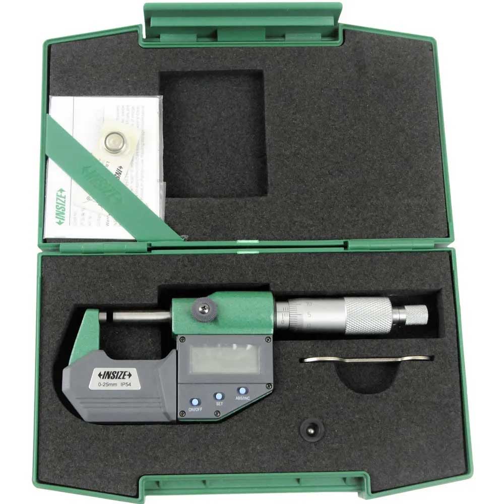 Panme Điện Tử Đo Ngoài Insize 3101-25AJ