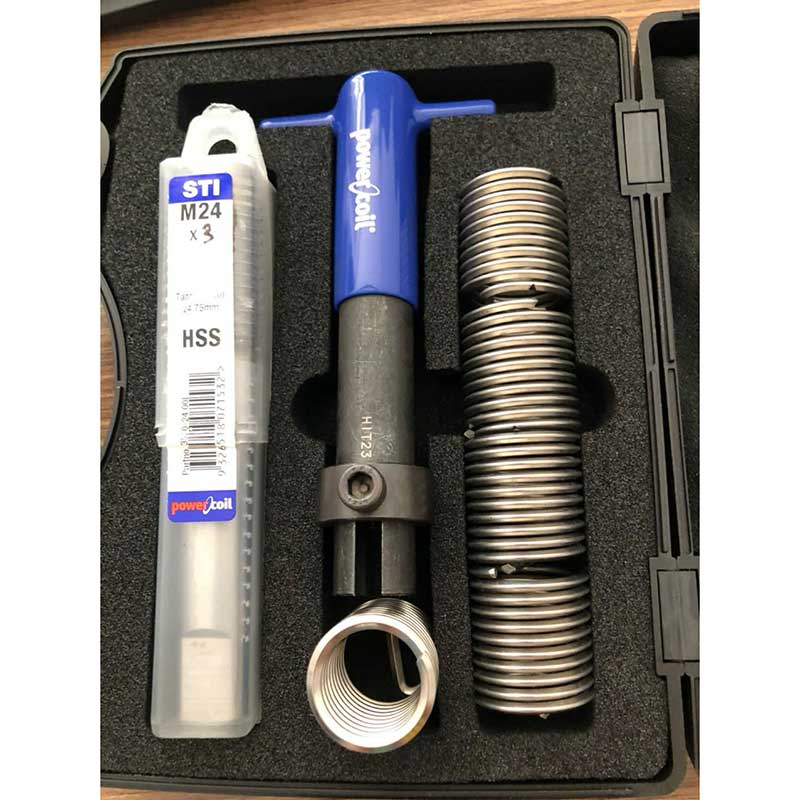Bộ Tool Cấy Helicoil Powercoil M24x3