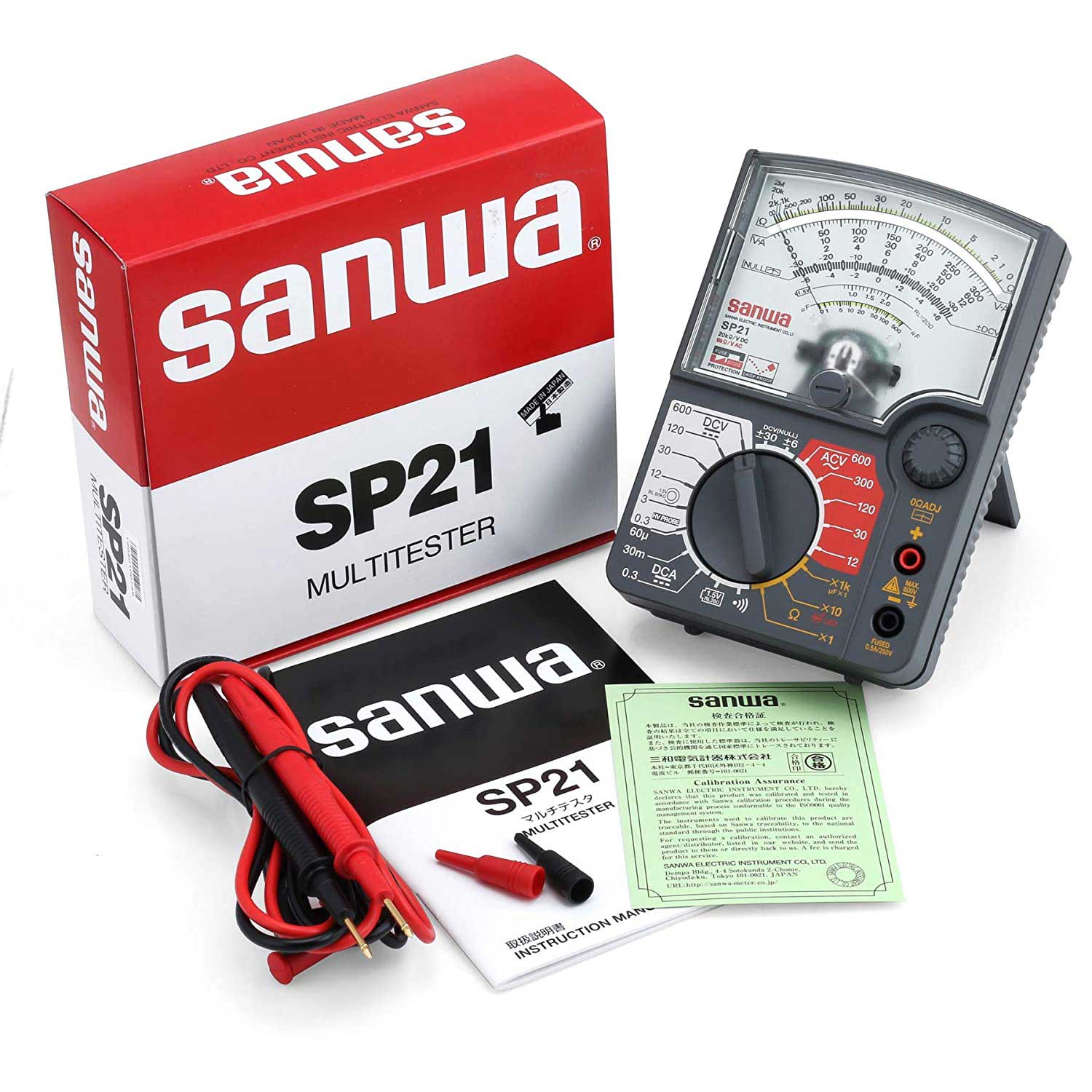 Đồng hồ vạn năng chỉ thị kim Sanwa SP21