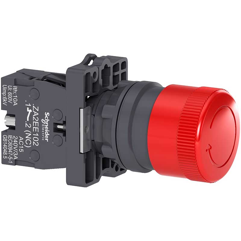 Nút Nhấn Khẩn Schneider XA2ES442