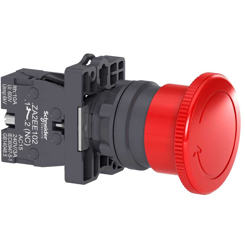 Nút Nhấn Khẩn Schneider XA2ES542