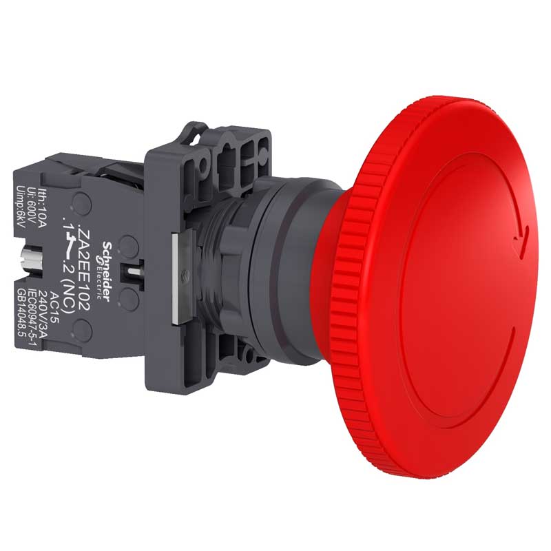 Nút Nhấn Khẩn Schneider XA2ES642