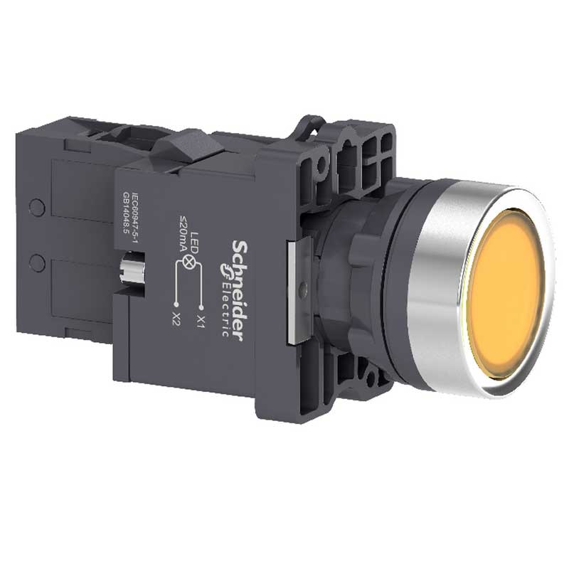 Nút Nhấn Nhả Schneider XA2EW35M1