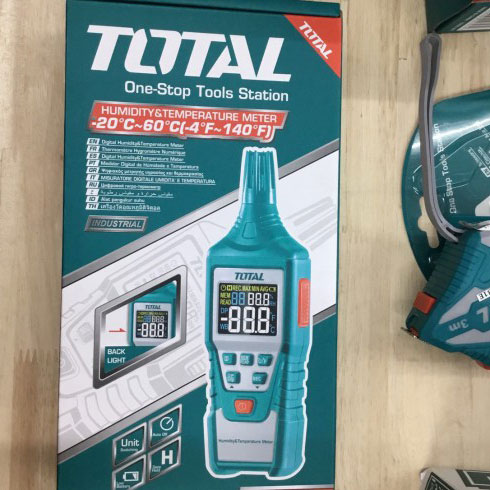Máy đo độ ẩm và nhiệt độ Total TETHT01