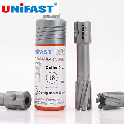 Mũi khoan từ 18mm Unifast TCT 18x50