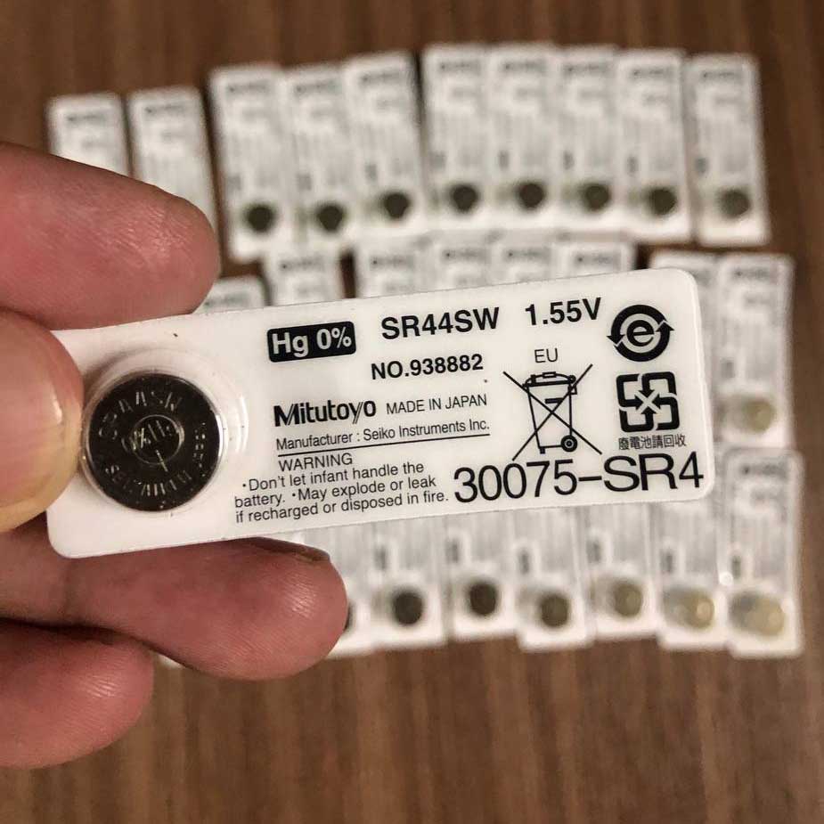 Mitutoyo 938882 SR44 Battery, 1.5 V