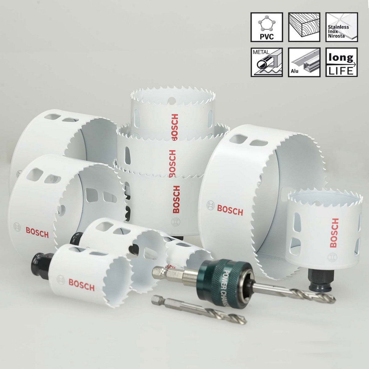 Mũi Khoét Lỗ Bosch HSS Bi-Metal