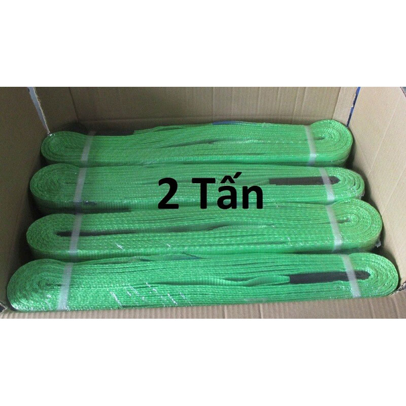 Dây Cẩu Hàng Polyester 2 Tấn 2 Mét