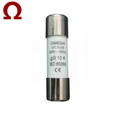 Cầu chì ống Omega 10x38mm 10A