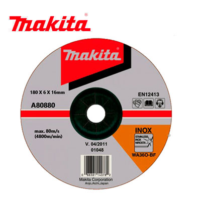 Đá mài cho inox 180mm Makita A-80880