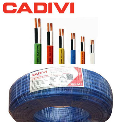 Dây Điện Cadivi VCmo 2x2.5 - 450/750V