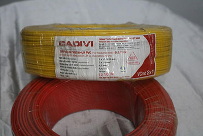 Dây điện đôi Cadivi VCmd 2x1.0 - 0,6/1kV