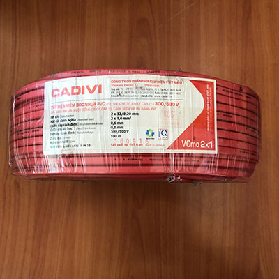 Dây Điện Cadivi VCmo 2x1.0 - 450/750V