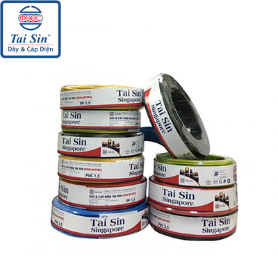 Dây Đơn Taisin PVC 1Cx4.0mm2