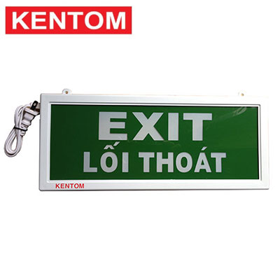 Đèn thoát hiểm 1 mặt Kentom KT-110