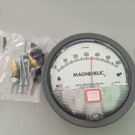Đồng hồ chênh áp Magnehelic 2000-60Pa