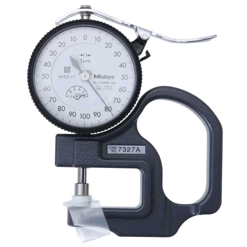 Mitutoyo 7327A Thickness Gauge, 1 mm